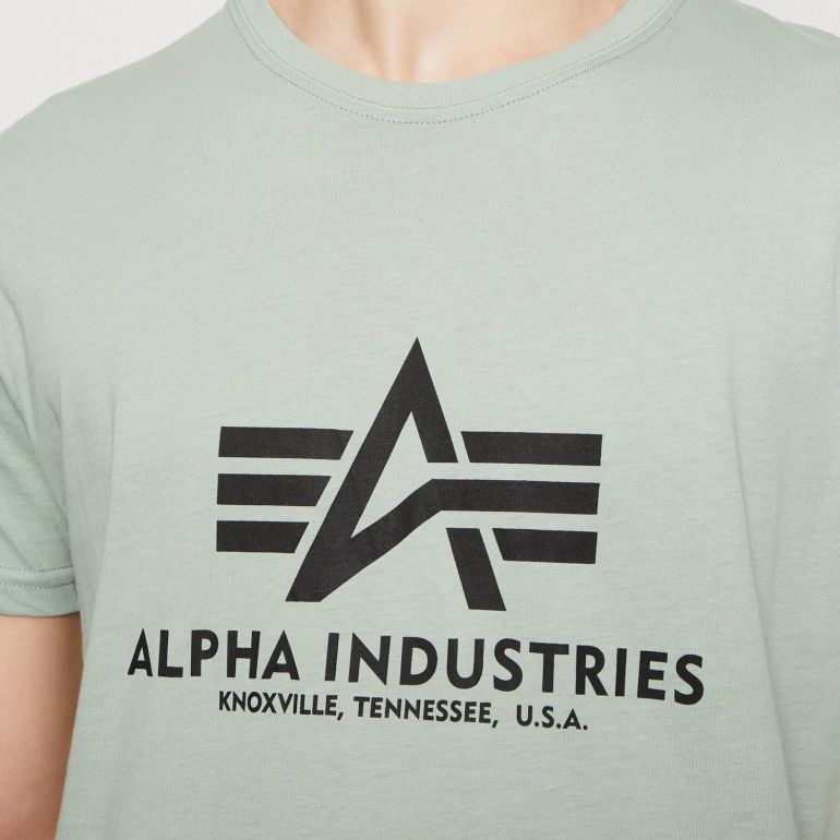 Футболка Alpha Industries 100501 Dusty Green.