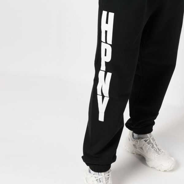 Спортивные штаны Heron Preston Reg HPNY Sweatpants Black White.