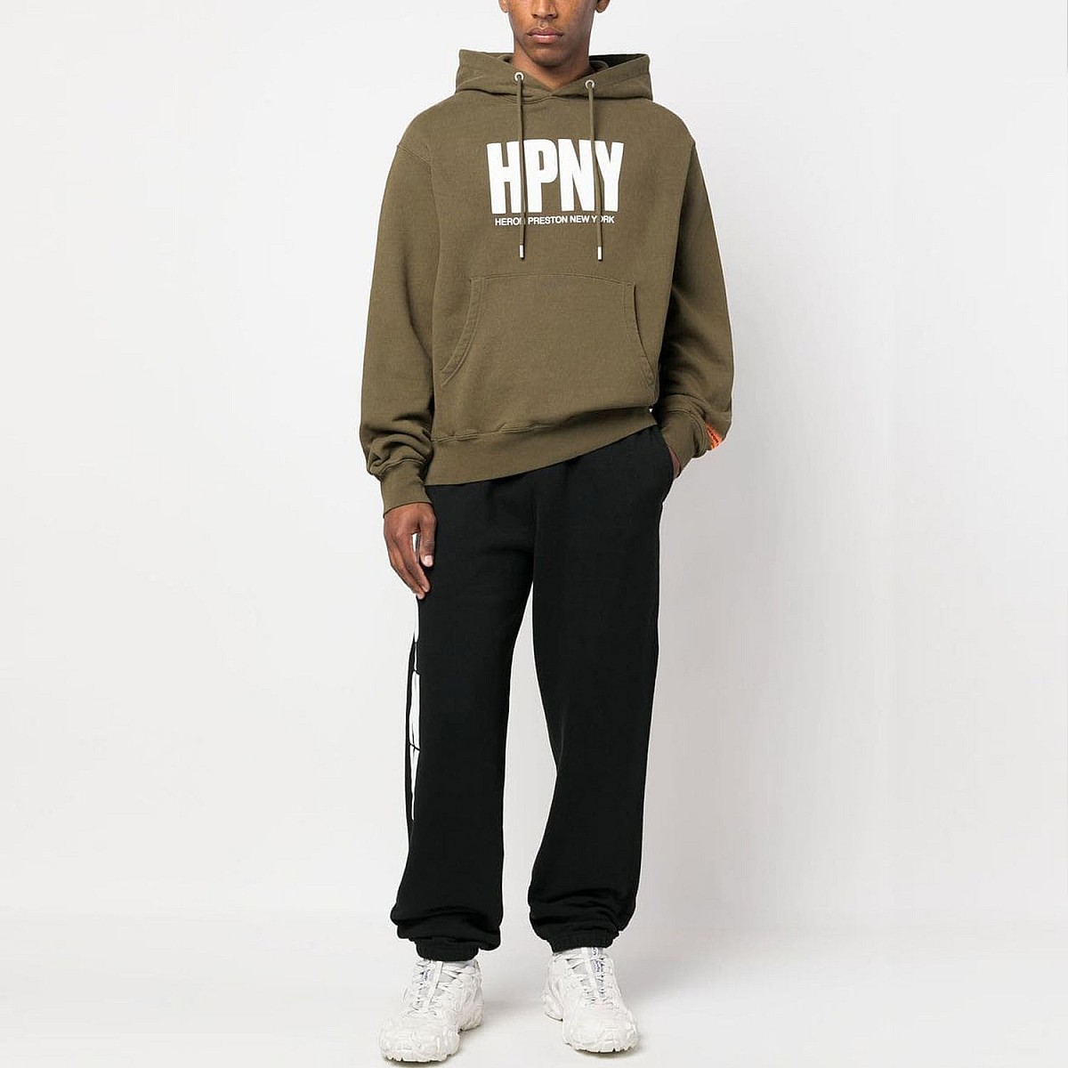 Спортивні штани Heron Preston Reg HPNY Sweatpants Black White
