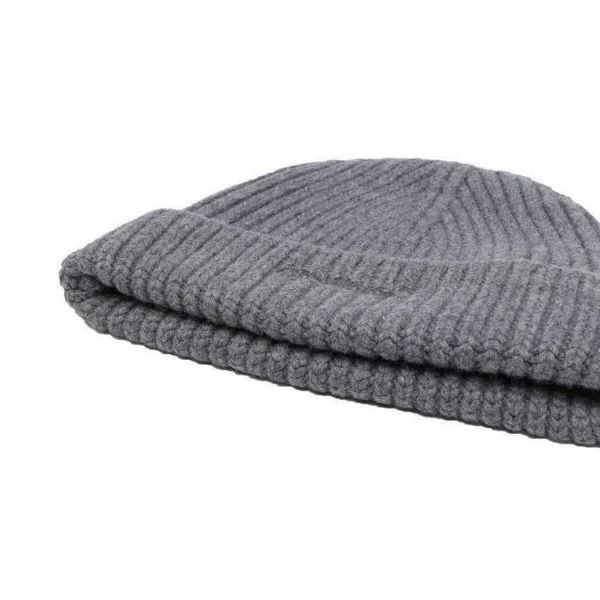 Шапка Off White Helvet Beanie Medium Grey Me.