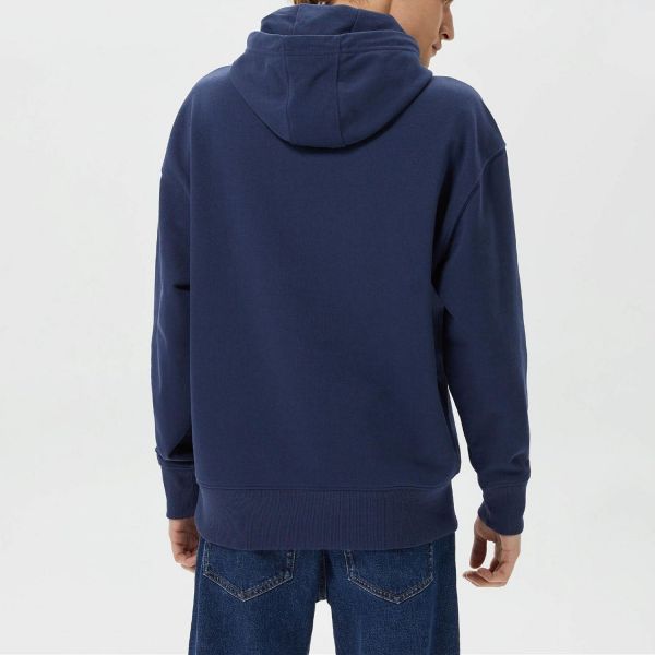 Худі Tommy Hilfiger TJM RLXD Signature Hoodie Twilight Navy.