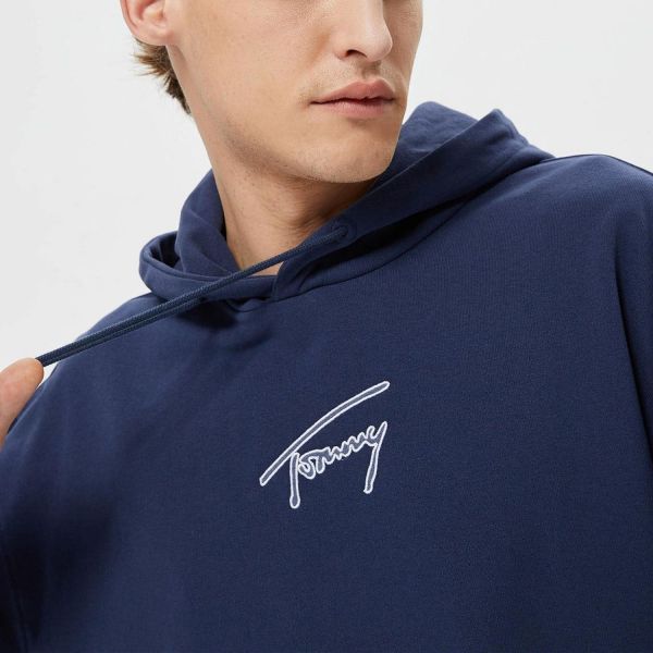 Худи Tommy Hilfiger TJM RLXD Signature Hoodie Twilight Navy