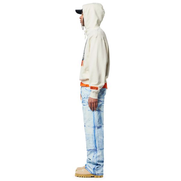 Худі Heron Preston Hoodie Heron DW White Black.