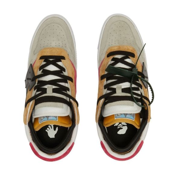 Кроссовки Off White Floating Arrow Suede Sneak Pink Black.