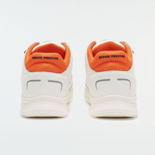 Кроссовки Heron Preston Low Ket Sneaker White Orange.