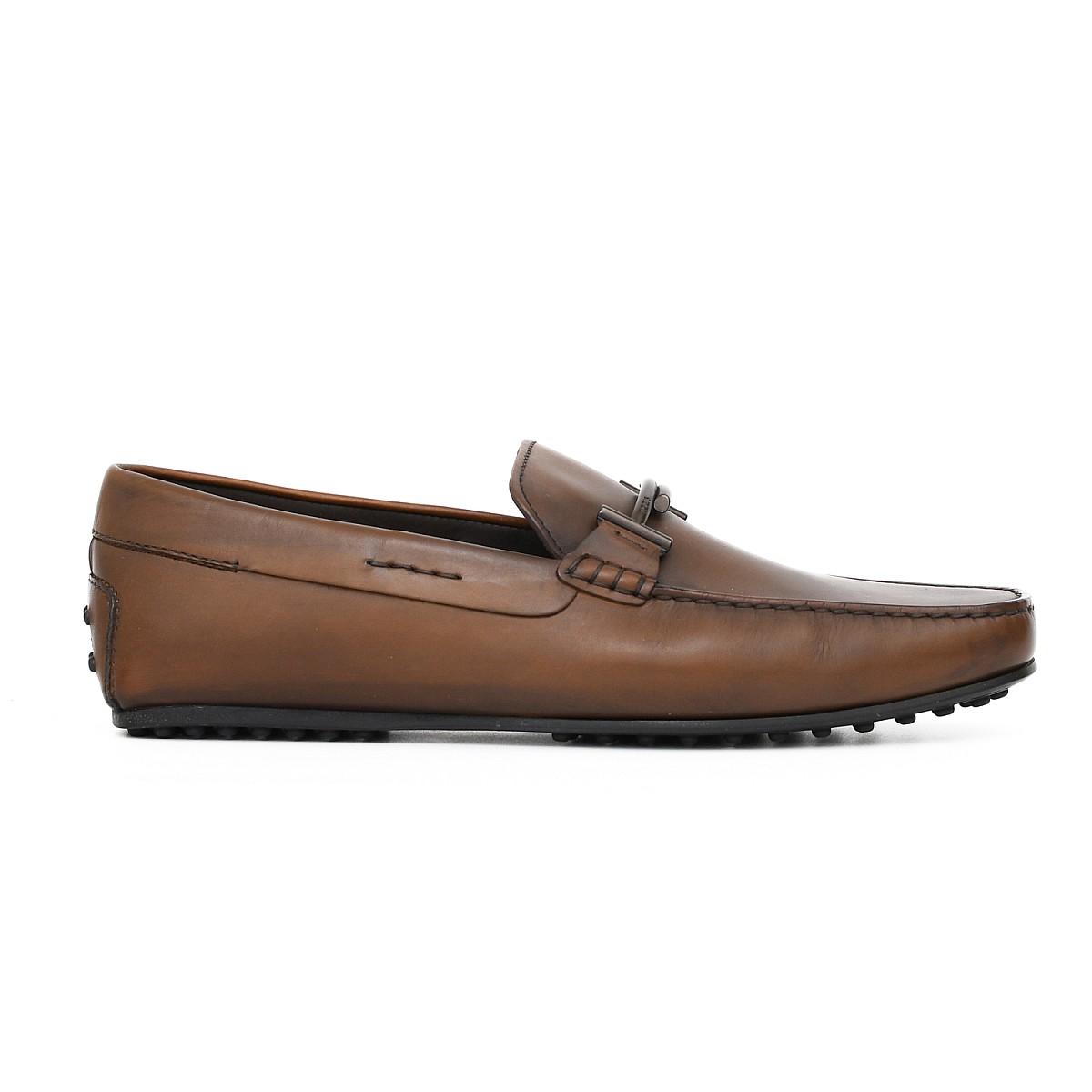 Мокасини Tod's Doppia T City Gommino D9C Cacao