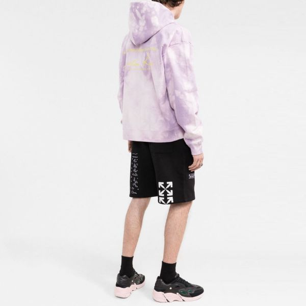 Шорты Off White Figure of Speech Skate SWE Black White.