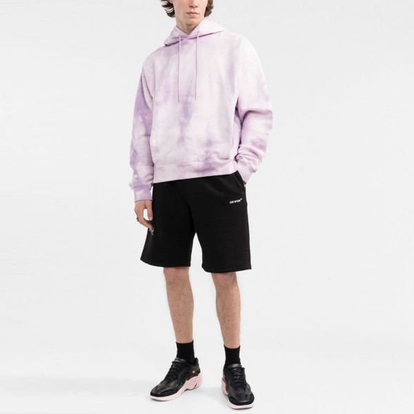 Шорты Off White Figure of Speech Skate SWE Black White.