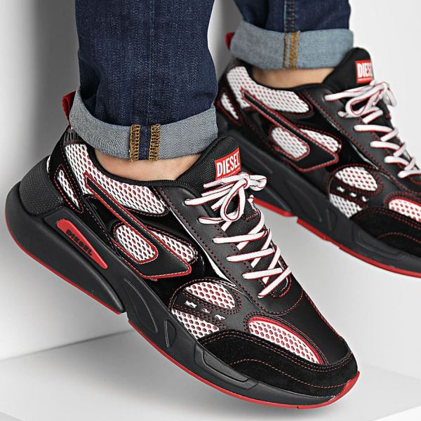 Кроссовки Diesel S-Serendipity Sport Black/Lava Falls.