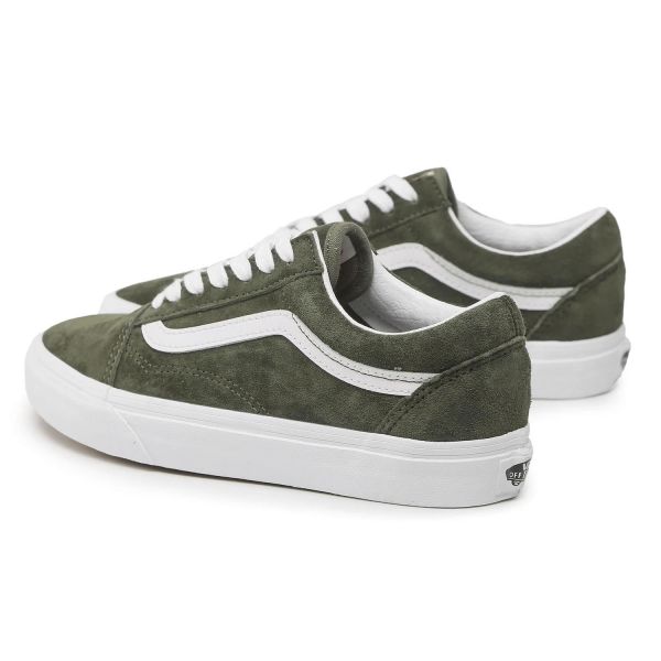 Кеды Vans Old Skool Pig Suede Grape Leaf.