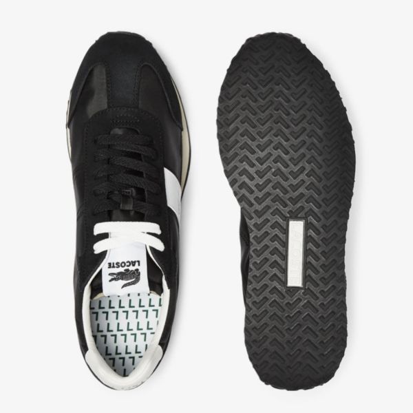 Кроссовки Lacoste Court Pace 0721 2 SMA Textile BLK/OFF WHT.