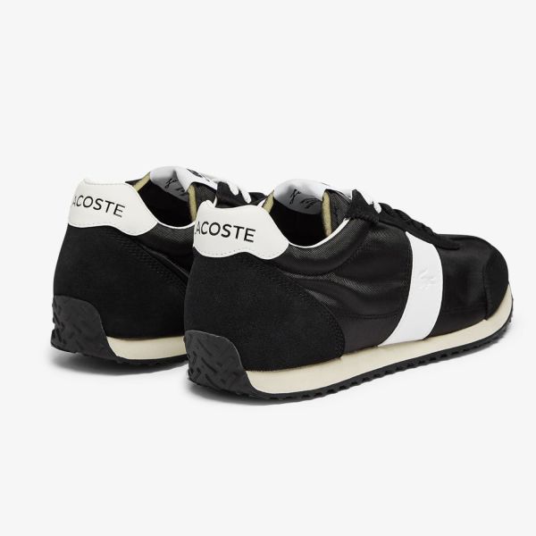 Кроссовки Lacoste Court Pace 0721 2 SMA Textile BLK/OFF WHT.