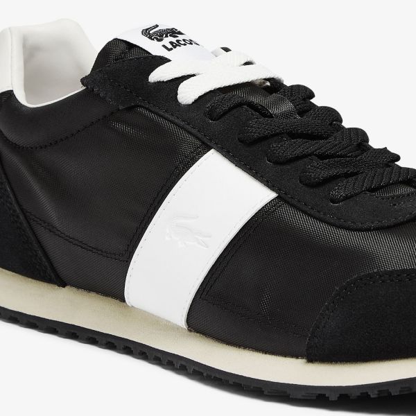 Кросівки Lacoste Court Pace 0721 2 SMA Textile BLK/OFF WHT.