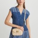 Сумка Tory Burch Kira Mini Camera Bag Brie/Rolled Gold