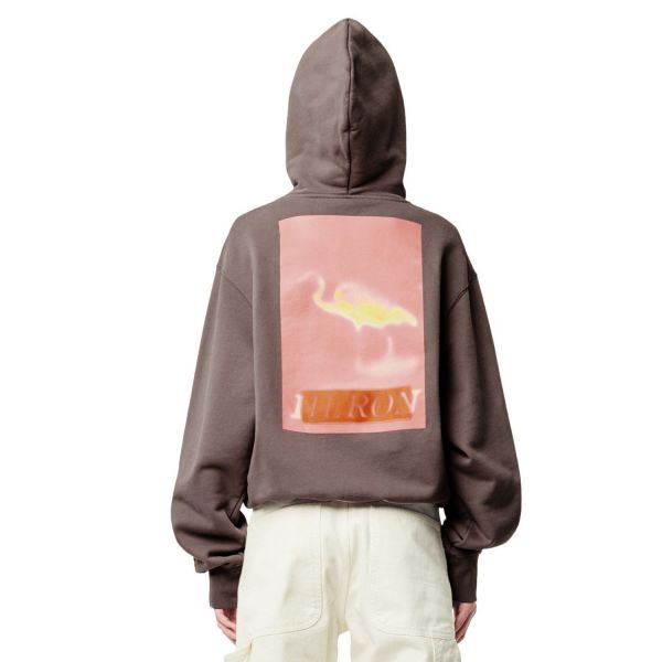 Худі Heron Preston Censored Hoodie Grey Pink.