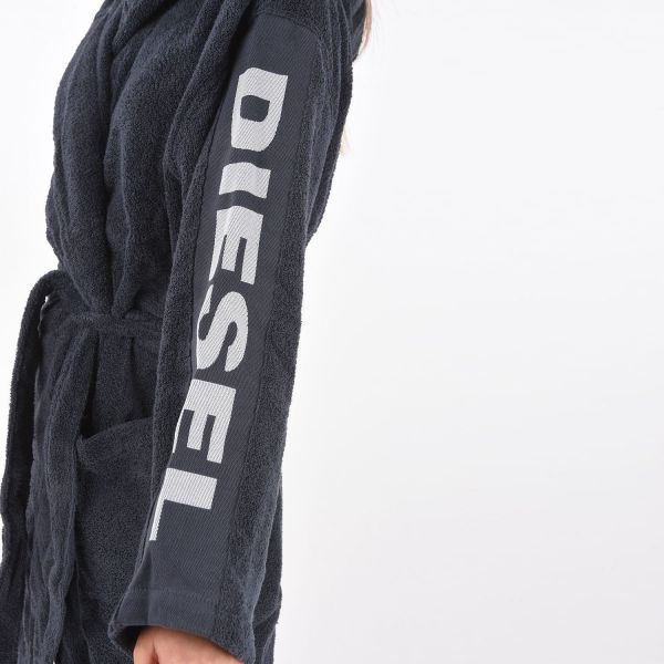Халат Diesel Sport Logo Cappuccio 178 Blue.
