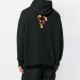Худі Marcelo Burlon Fire Cross Hood Black
