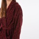Халат Diesel 3D Logo Cappuccio 680 Bordo