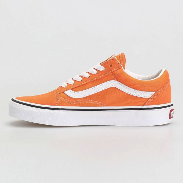 Кеди Vans Old Skool Orange Tiger/True White.