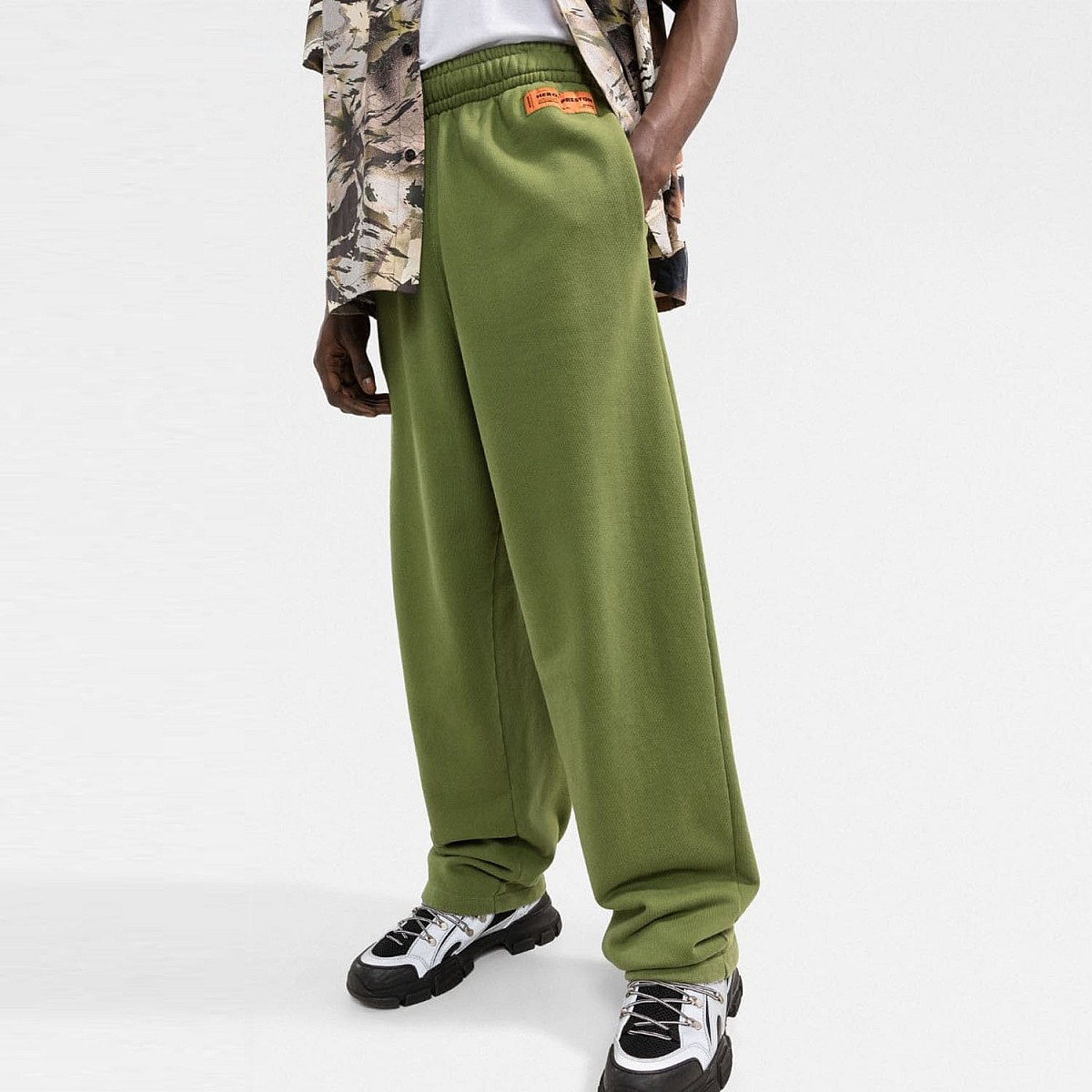 Спортивні штани Heron Preston OS Sweatpants HP Tape Green No Color