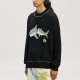 Светр Palm Angels PA Shark Sweater Black Light GRF