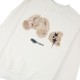 Світшот Palm Angels spray palm angels bear cre light grey brow