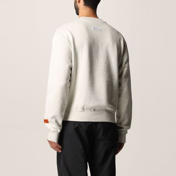 Свитшот Heron Preston Crewneck Split Light Heron Grey Melange Or.