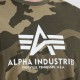 Футболка Alpha Industries 100501C olive camo