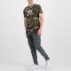 Футболка Alpha Industries 100501C olive camo