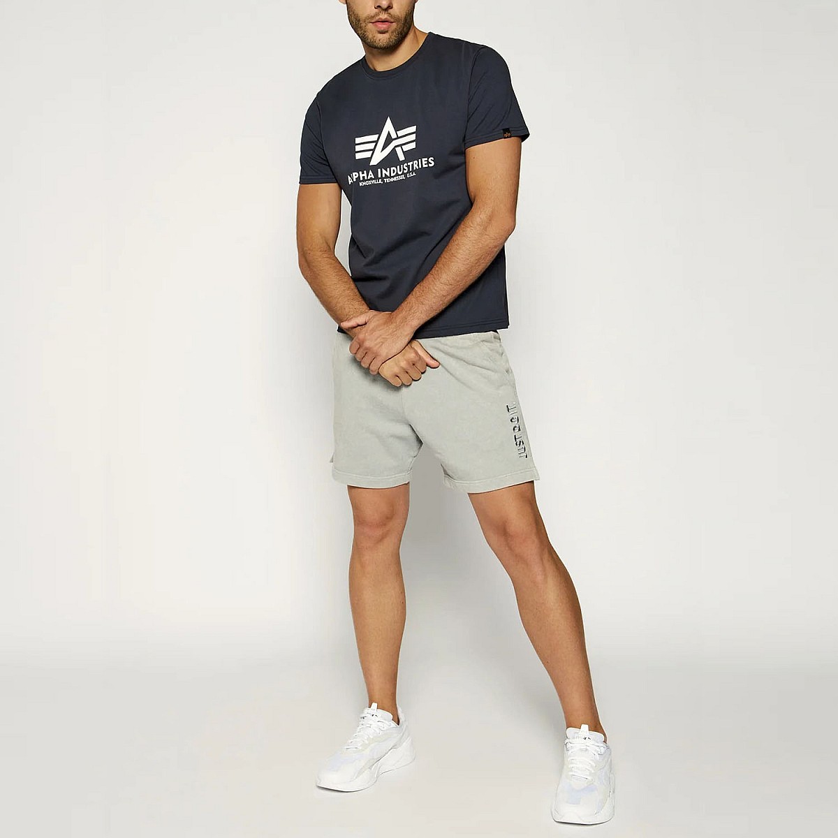Футболка Alpha Industries 100501/466 irongrey