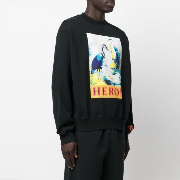 Свитшот Heron Preston Sweatshirt Reiher Print.