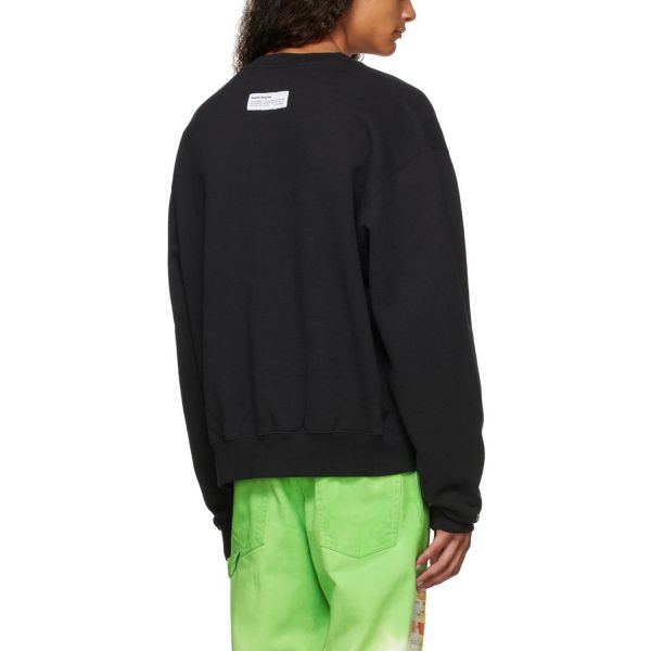 Світшот Heron Preston Crewneck Split Herons Black Orange.