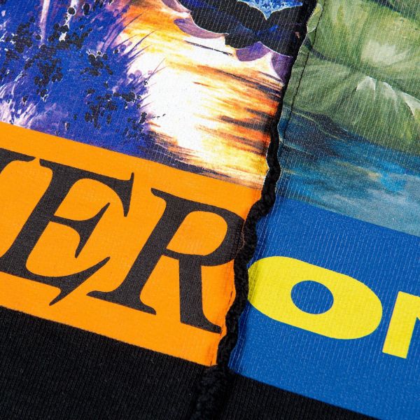 Свитшот Heron Preston Crewneck Split Herons Black Orange.