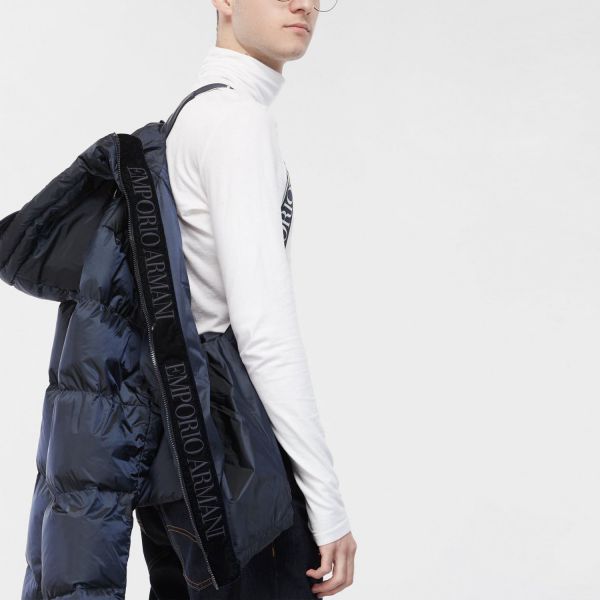Пуховик Armani 6H1BQ1 1NLUZ 0920 blu.