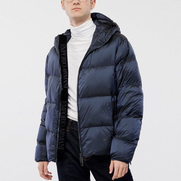 Пуховик Armani 6H1BQ1 1NLUZ 0920 blu.