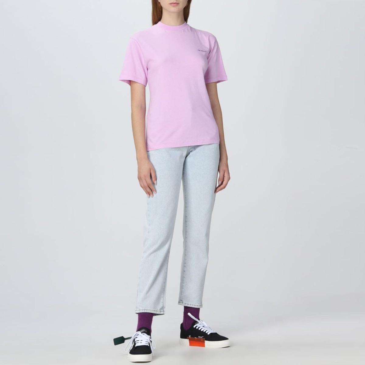 Джинси Off White Diag Straight Leg Light Blue
