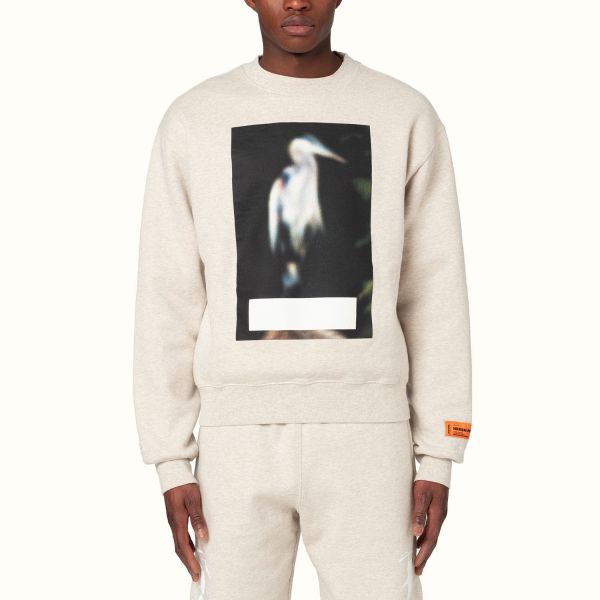 Світшот Heron Preston Crewneck Censored Heron Grey Melange Gr.