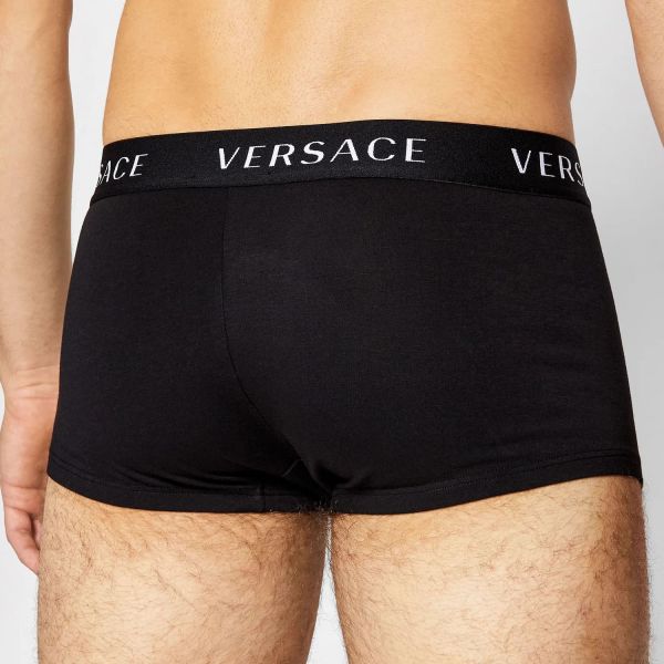 Набор боксеров Versace AU04020-AC00058 Nero/Bianco.