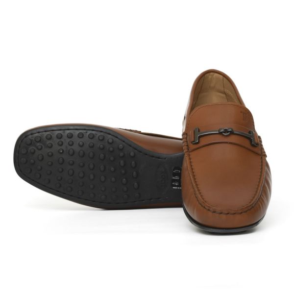 Мокасины Tod's Doppia T Fine City Gommino D90 Corteccia CH.