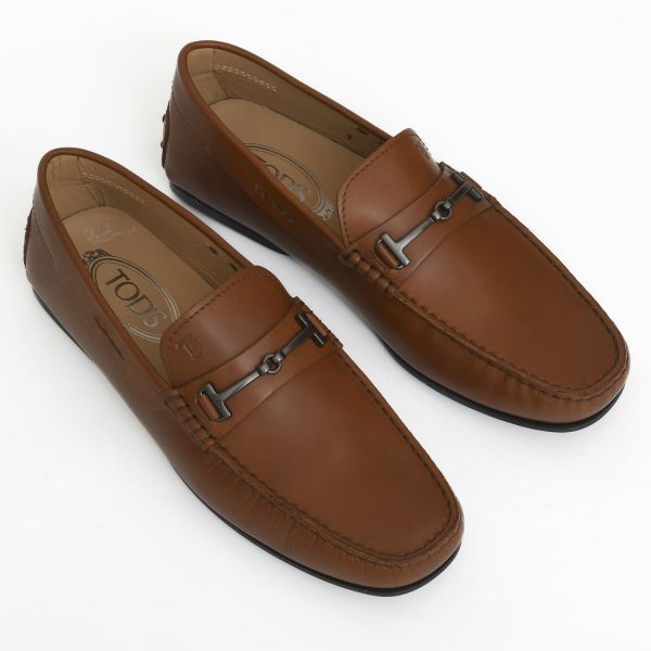 Мокасины Tod's Doppia T Fine City Gommino D90 Corteccia CH.