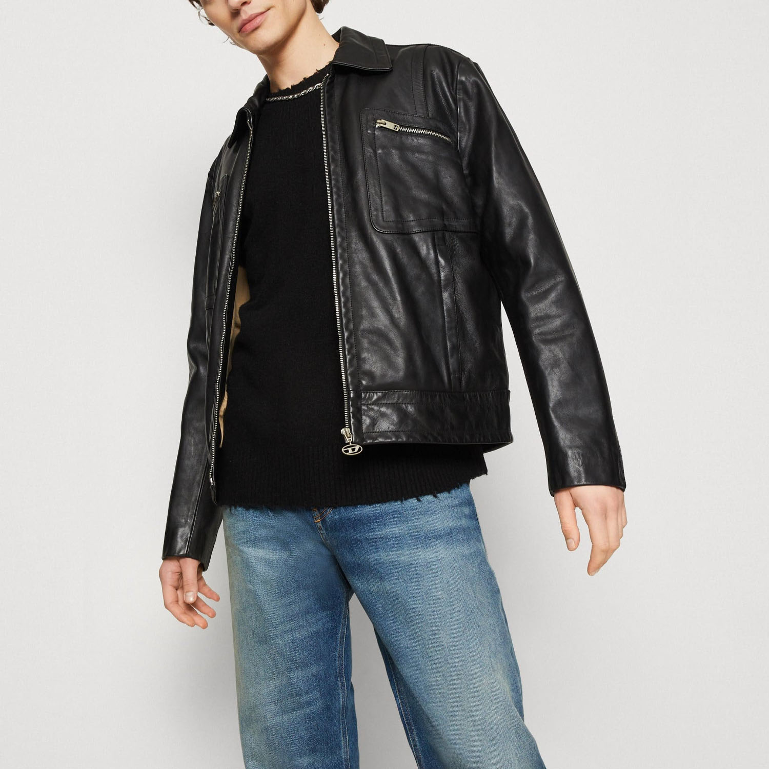 Шкіряна куртка Diesel L-Cale Jacket