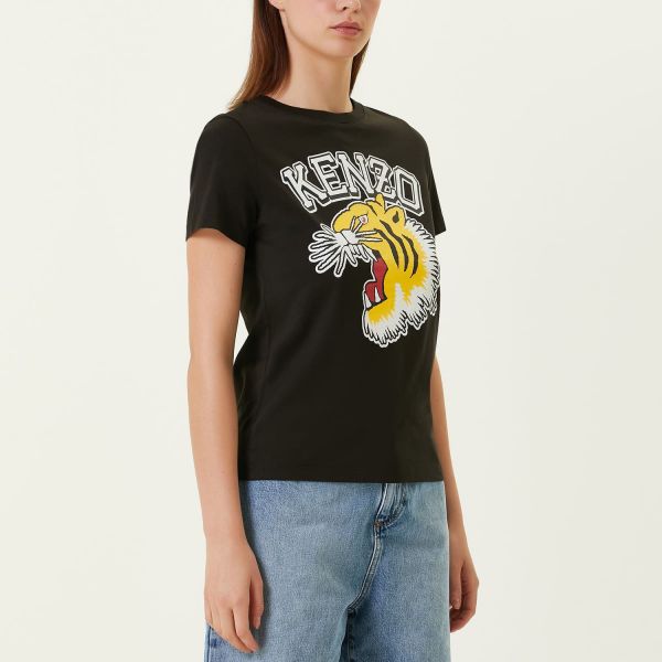 Футболка Kenzo Tiger Varsity Regular T-Shirt Black.