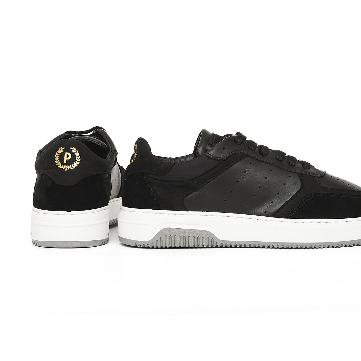 Кеди Pollini Sneaker. Extra35 Mix Nero/Nero