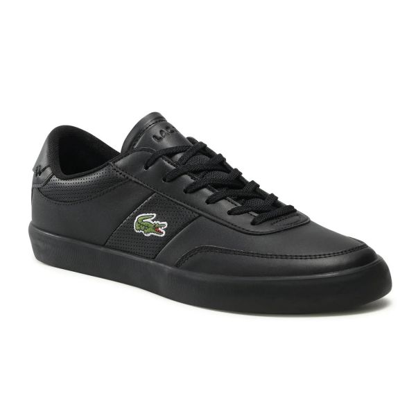 Кеды Lacoste Court-Master 0721 1 CMA BLK/BLK LTH/SYN.