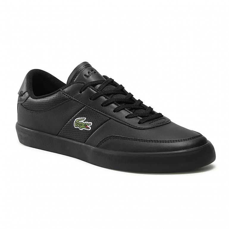 Кеди Lacoste Court-Master 0721 1 CMA BLK/BLK LTH/SYN.