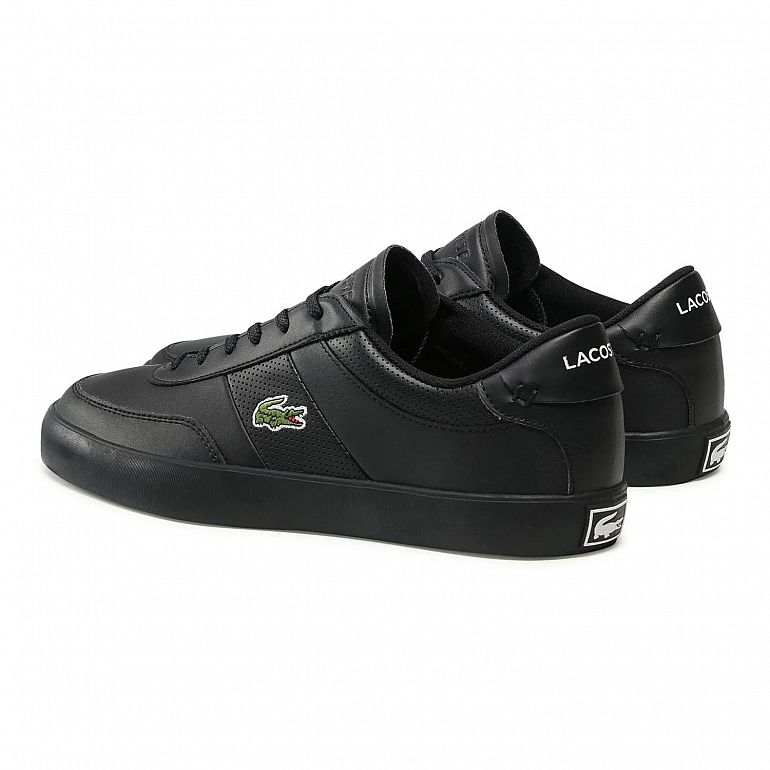 Кеди Lacoste Court-Master 0721 1 CMA BLK/BLK LTH/SYN.