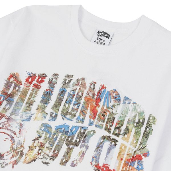 Футболка Billionaire Boys Club white big logo.