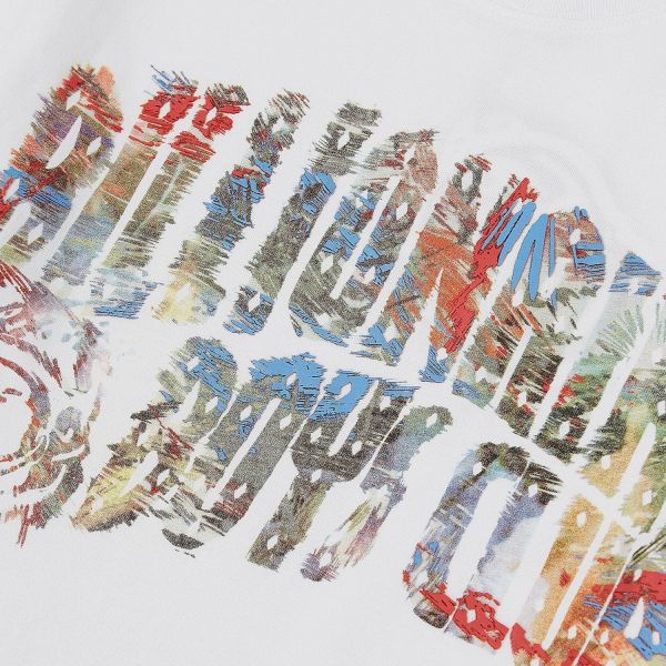 Футболка Billionaire Boys Club white big logo.