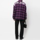 Овершорт Palm Angels Classic Logo Overshirt Purple White