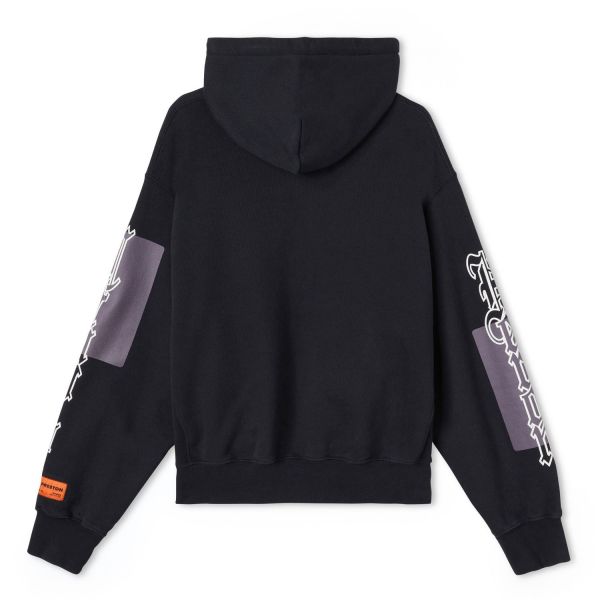 Худі Heron Preston Gothic Color Blocks Hoodie Black Grey.